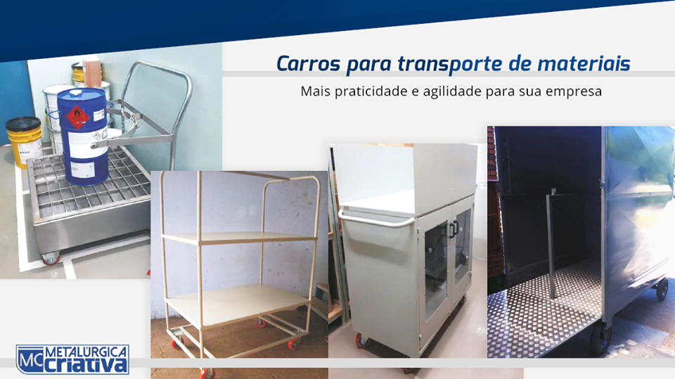 Carros para Transporte de Materiais